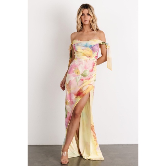 Baltic Born Allegra Off Shoulder Maxi Dress - Medium - Picture 1 of 11